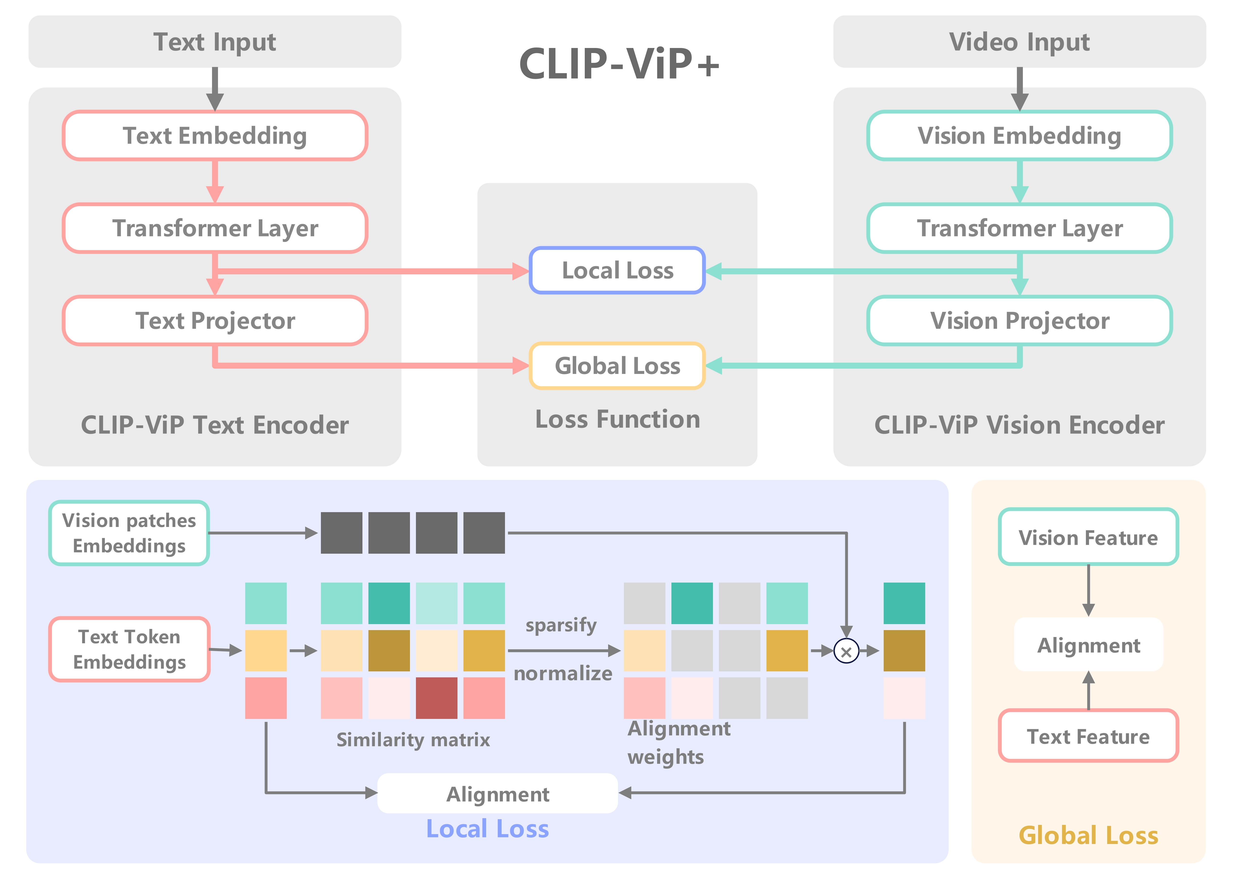 CLIP-ViP-PLUS